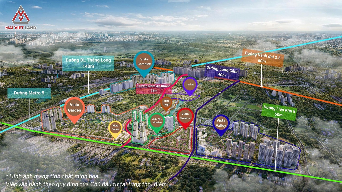 Vista Nam An Khánh – Đại đô thị sinh thái phía Tây Hà Nội