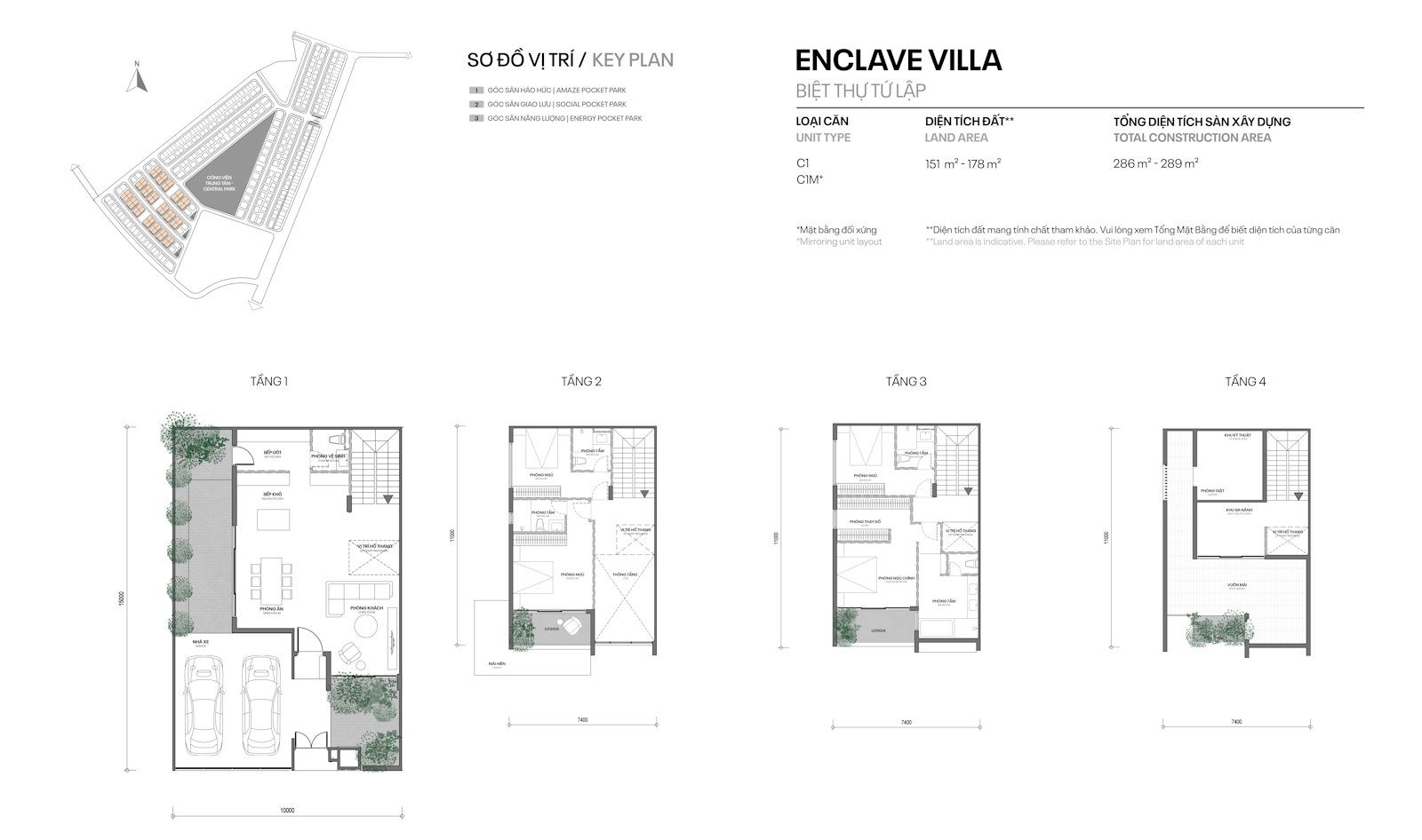 ENCLAVE VILLA (Biệt thự tứ lập)