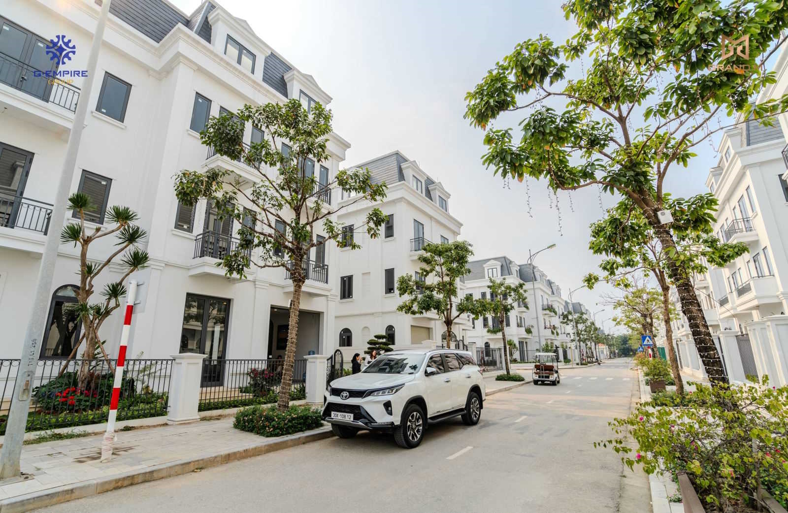 Ảnh thực tế biệt thự Solasta Mansion Dương Nội Hà Đông