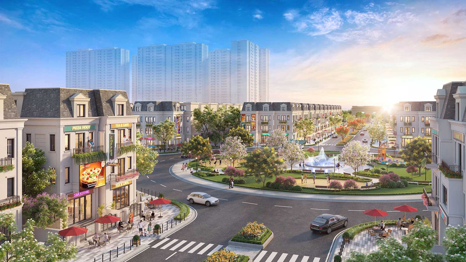 Đài phu nước trung tâm Solasta Mansion Dương Nội