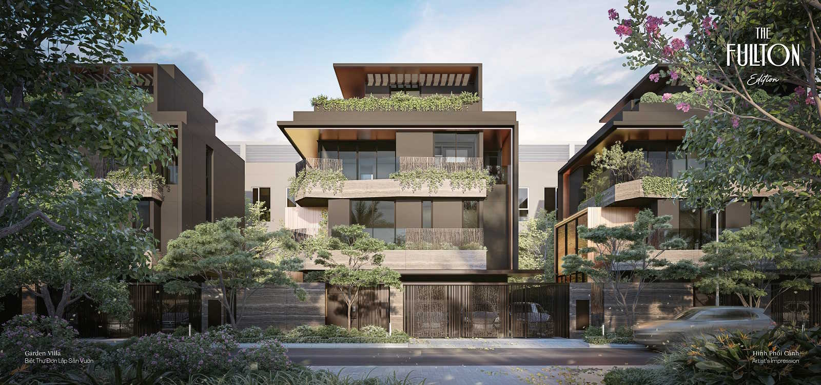 Phối cảnh The Fullton Edition GARDEN VILLA (Biệt thự đơn lập)