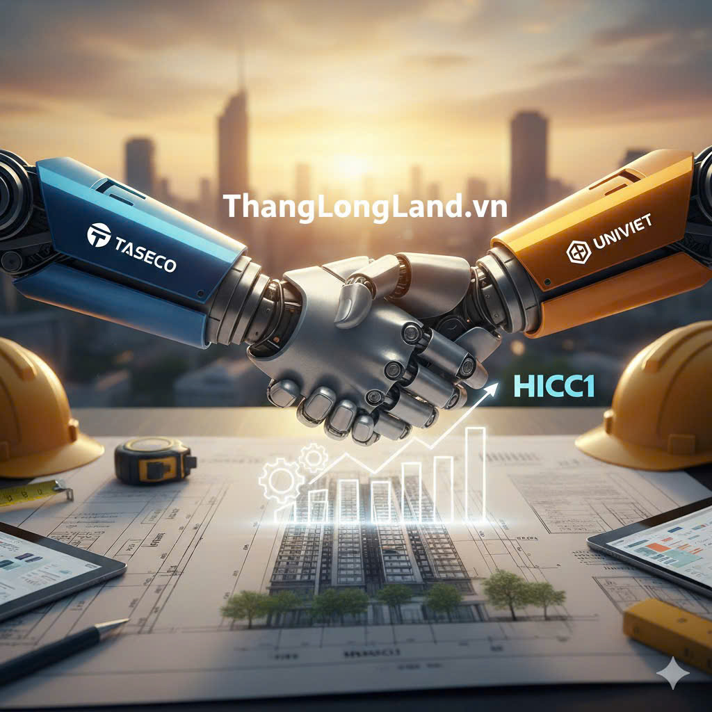 Taseco Trung Văn – Nhà thầu liên danh HICC1 và Univiet