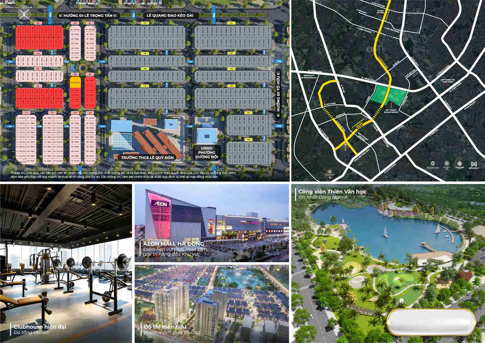 Tiện ích khu biệt thự Nam Cường Dương Nội