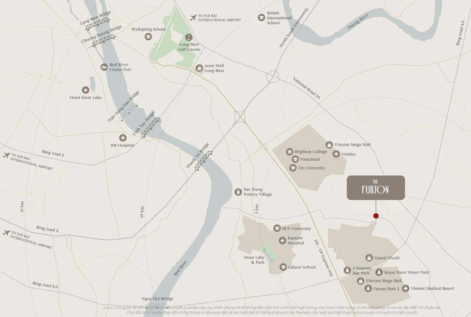 Vị trí The Fullton