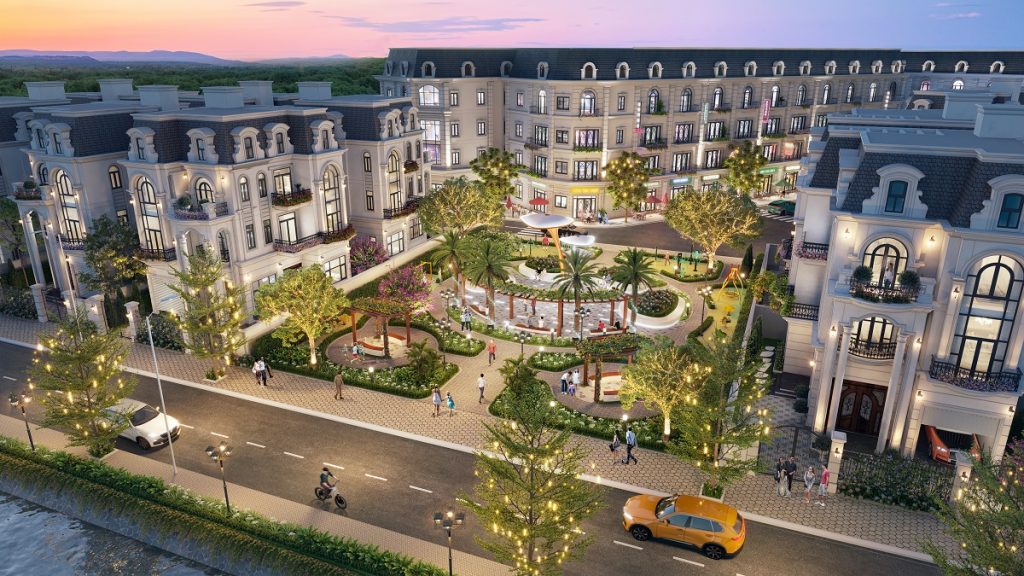 Quảng trường công viên Sông Hồng Diamond