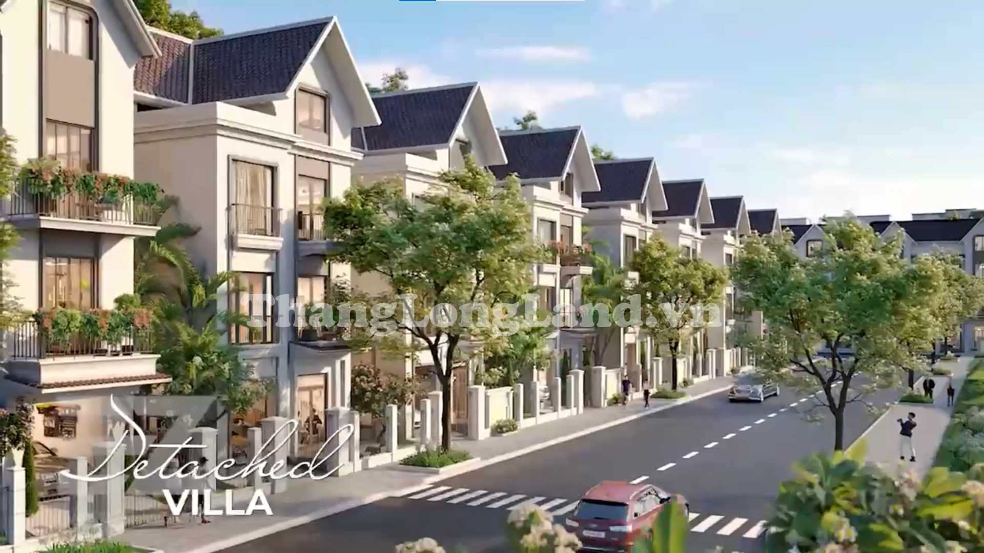 Biệt thự đơn lập tại Giverny Hà Nội - Làng hoa Tiền Phong