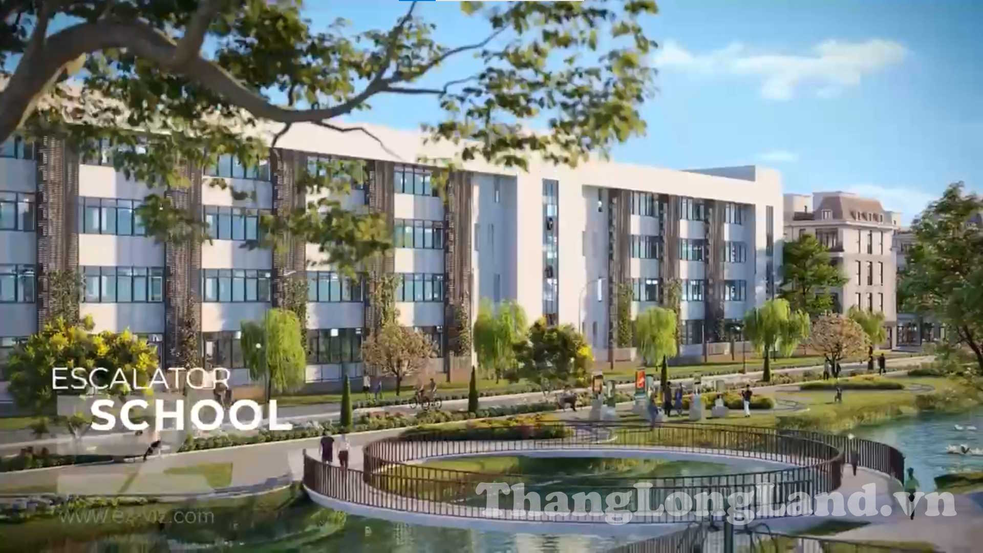 Trường học liên cấp tại Giverny Hà Nội - Làng hoa Tiền Phong