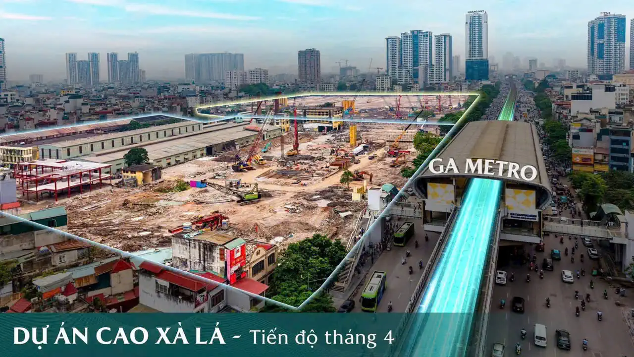 Tiến độ Hanoi Seasons Garden Nguyễn Trãi