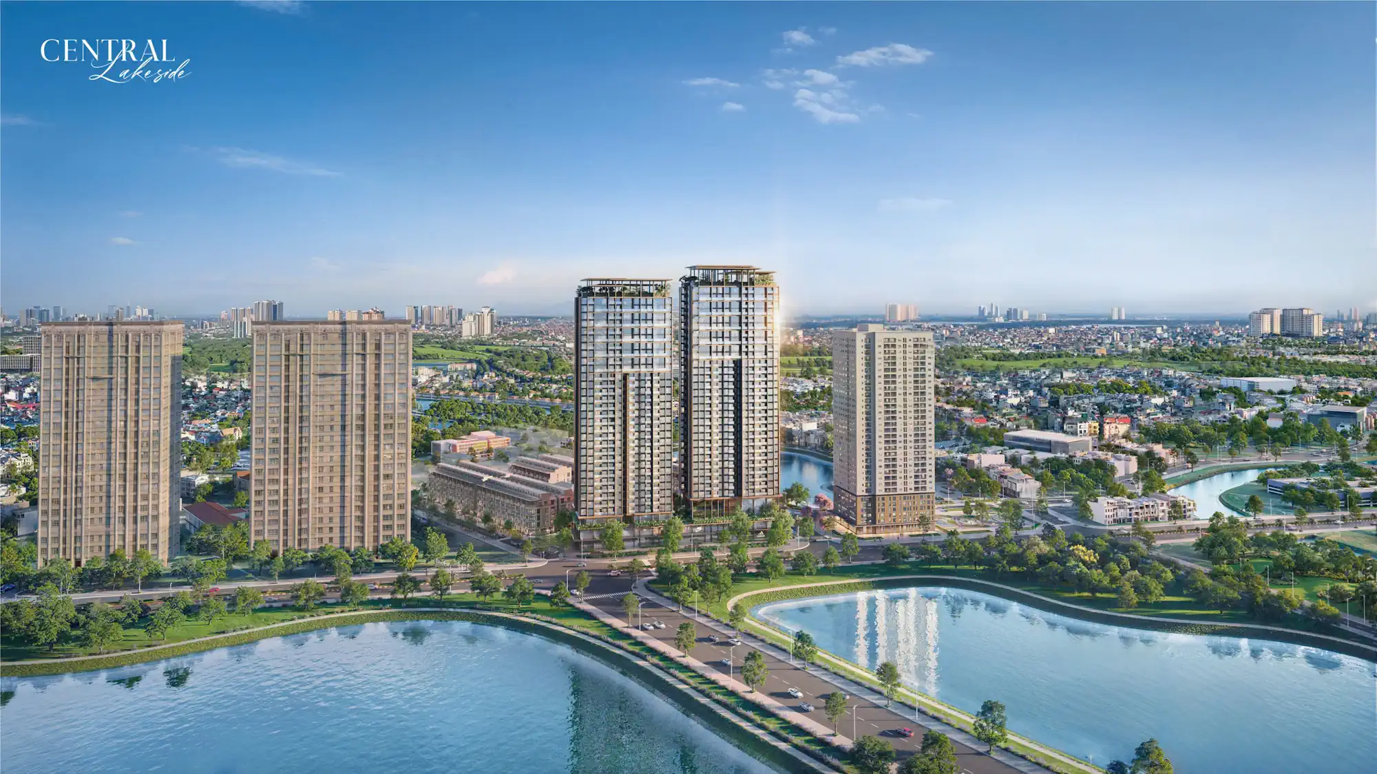 Phối cảnh liền kề Central Lakeside