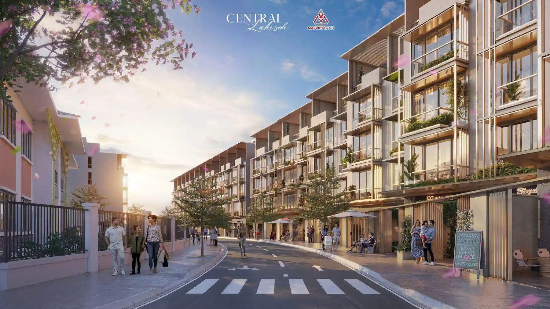 Thiết kế liền kề Central Lakeside