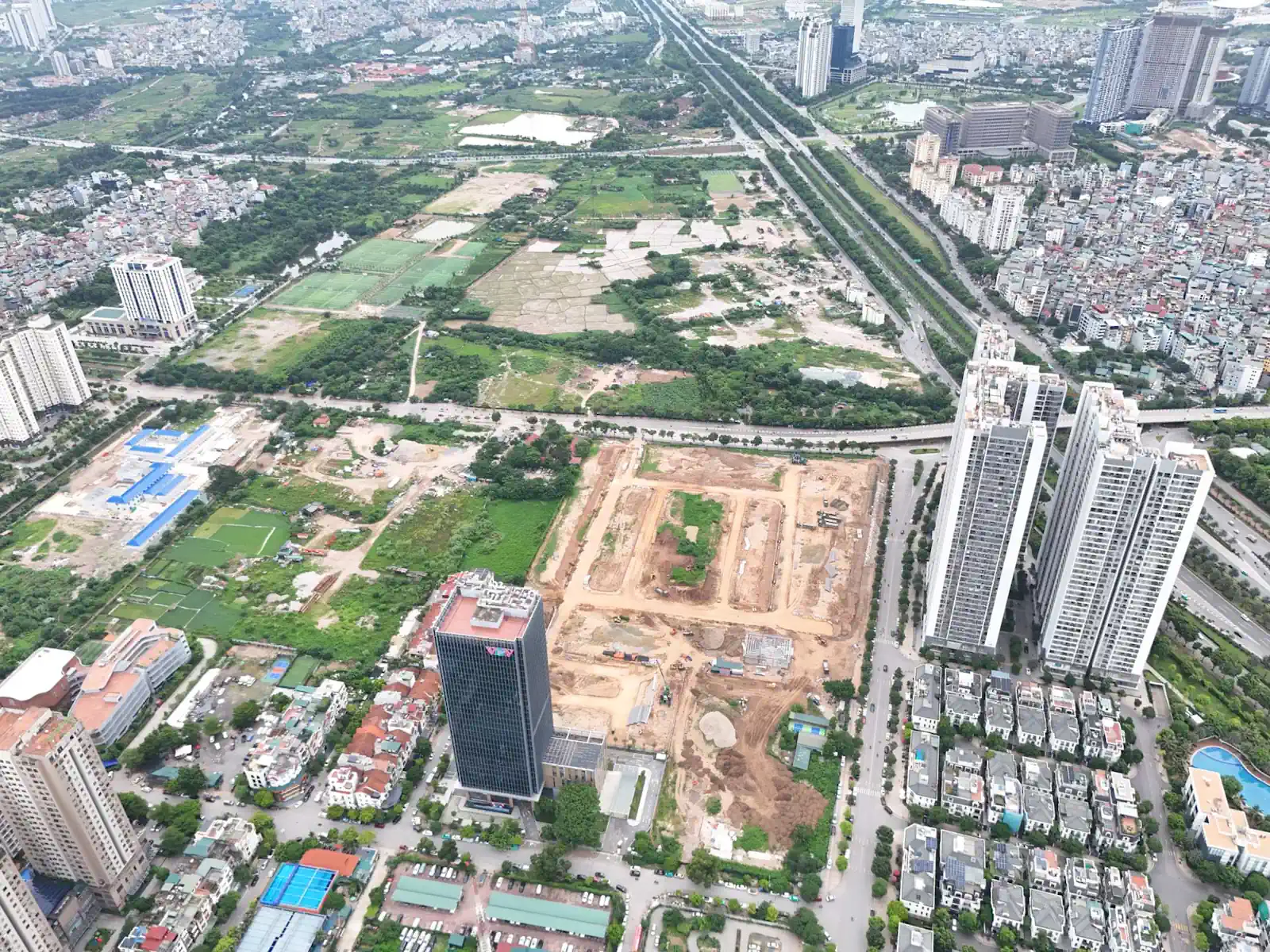 Flycam tiến độ xây dựng The President Park