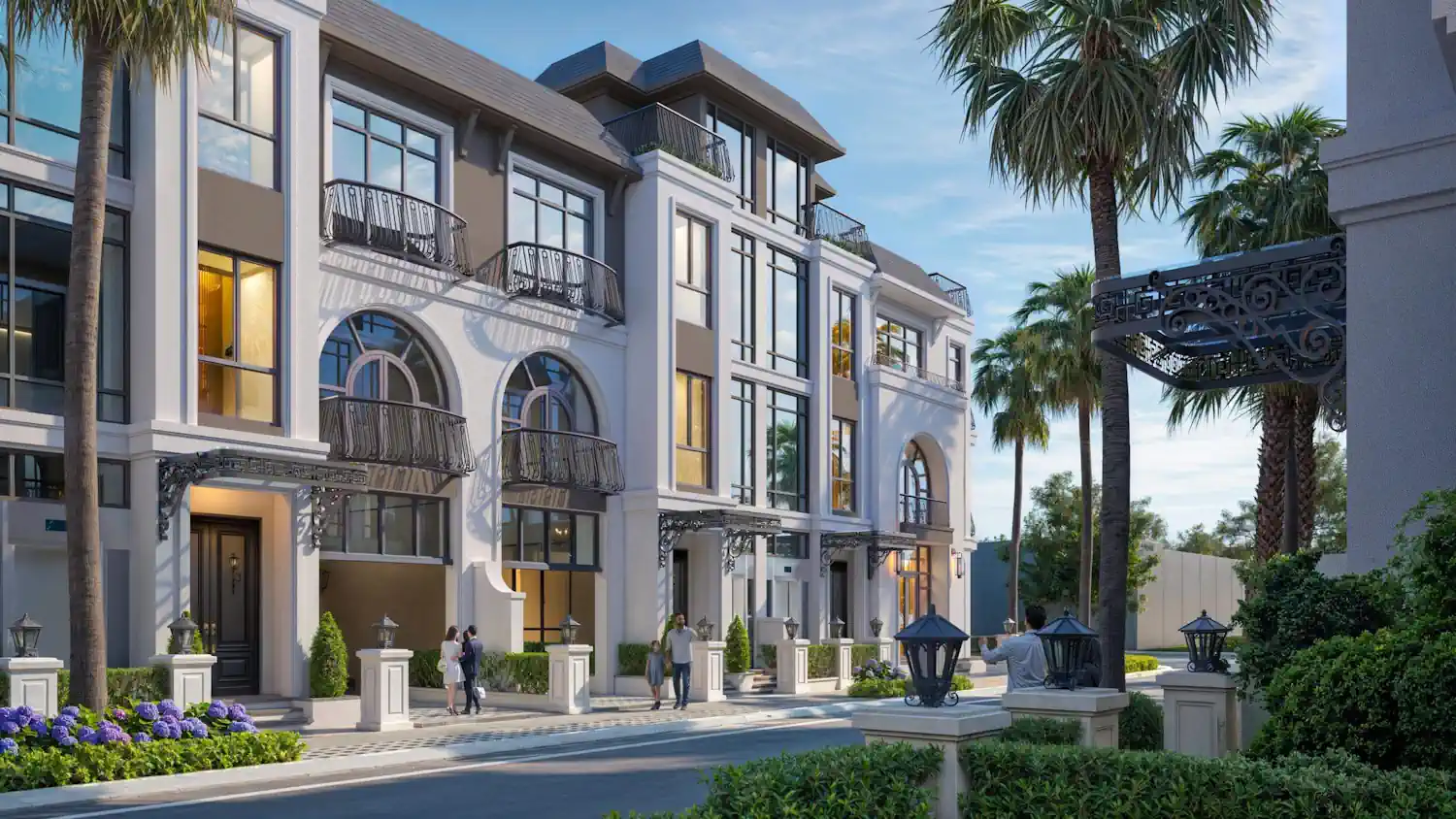 Phối cảnh Shophouse Metro Grand Street Phú Diễn