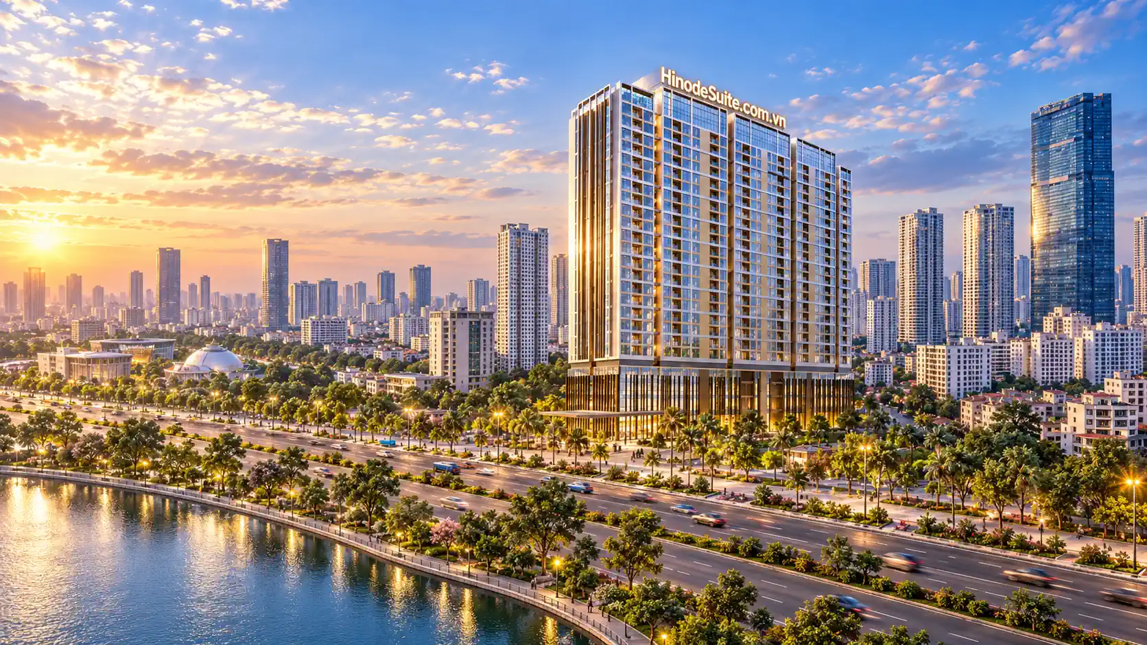 Phối cảnh Hinode Suite 28A Phạm Hùng