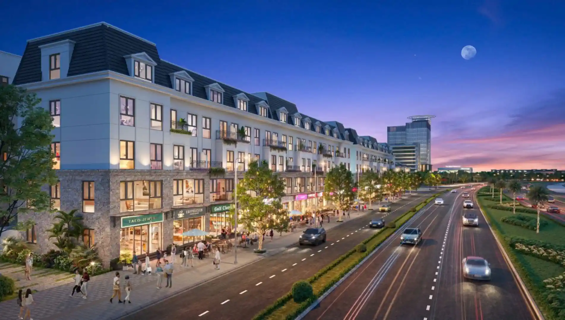 Đồng Văn Central Park: phối cảnh liền kề