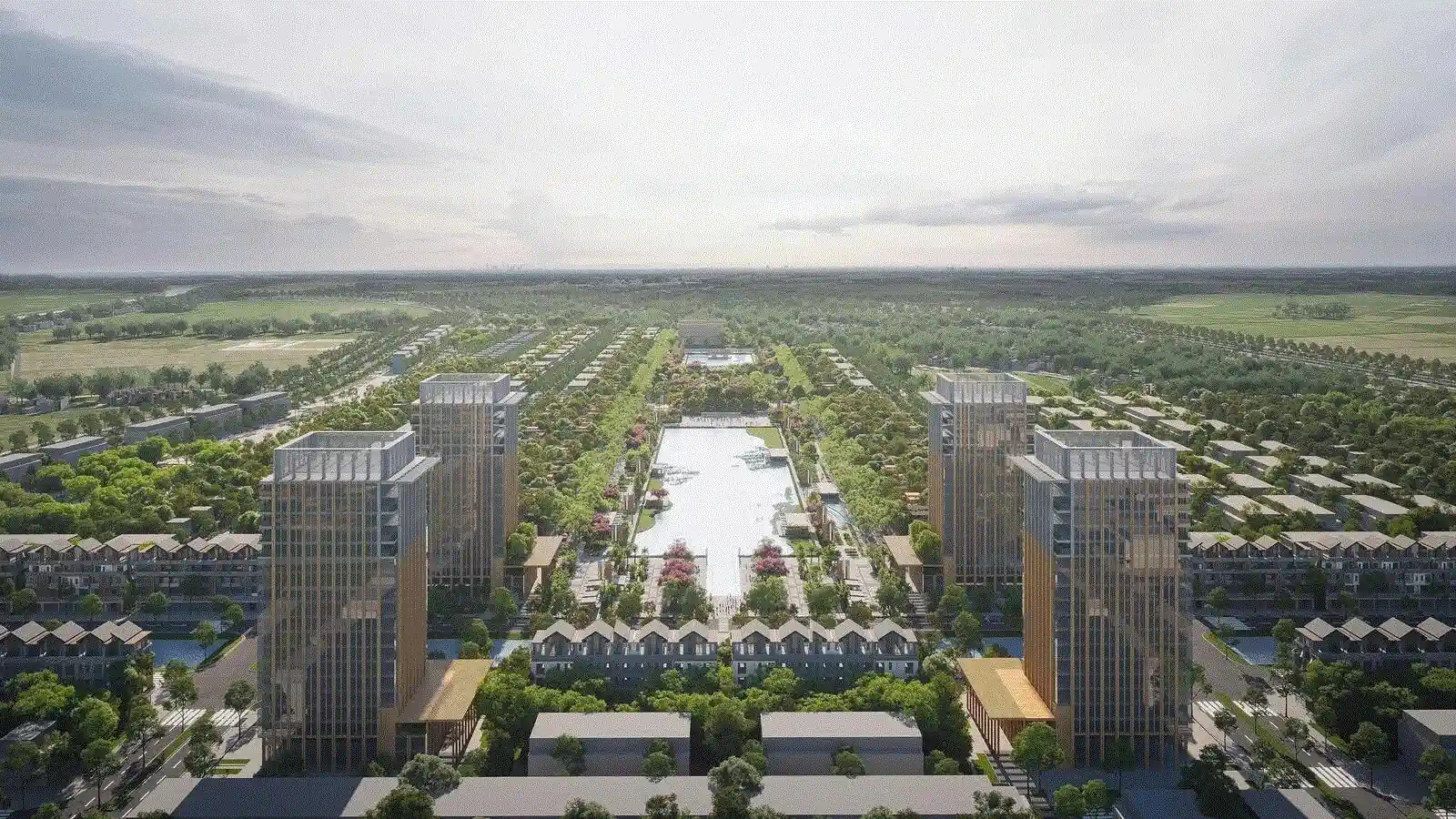 Đồng Văn Central Park: Phối cảnh trực diện
