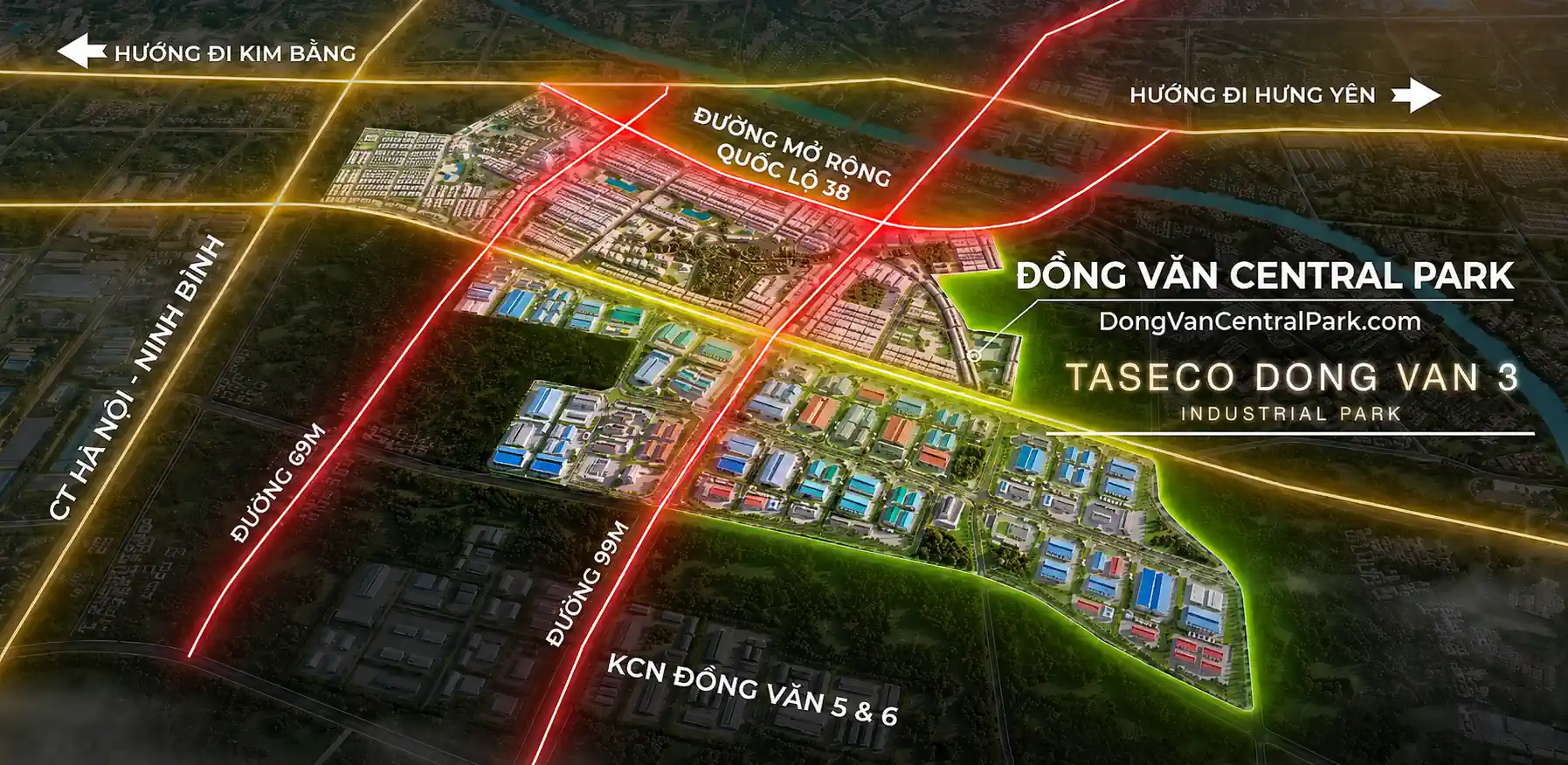 Đồng Văn Central Park: vị trí dự án