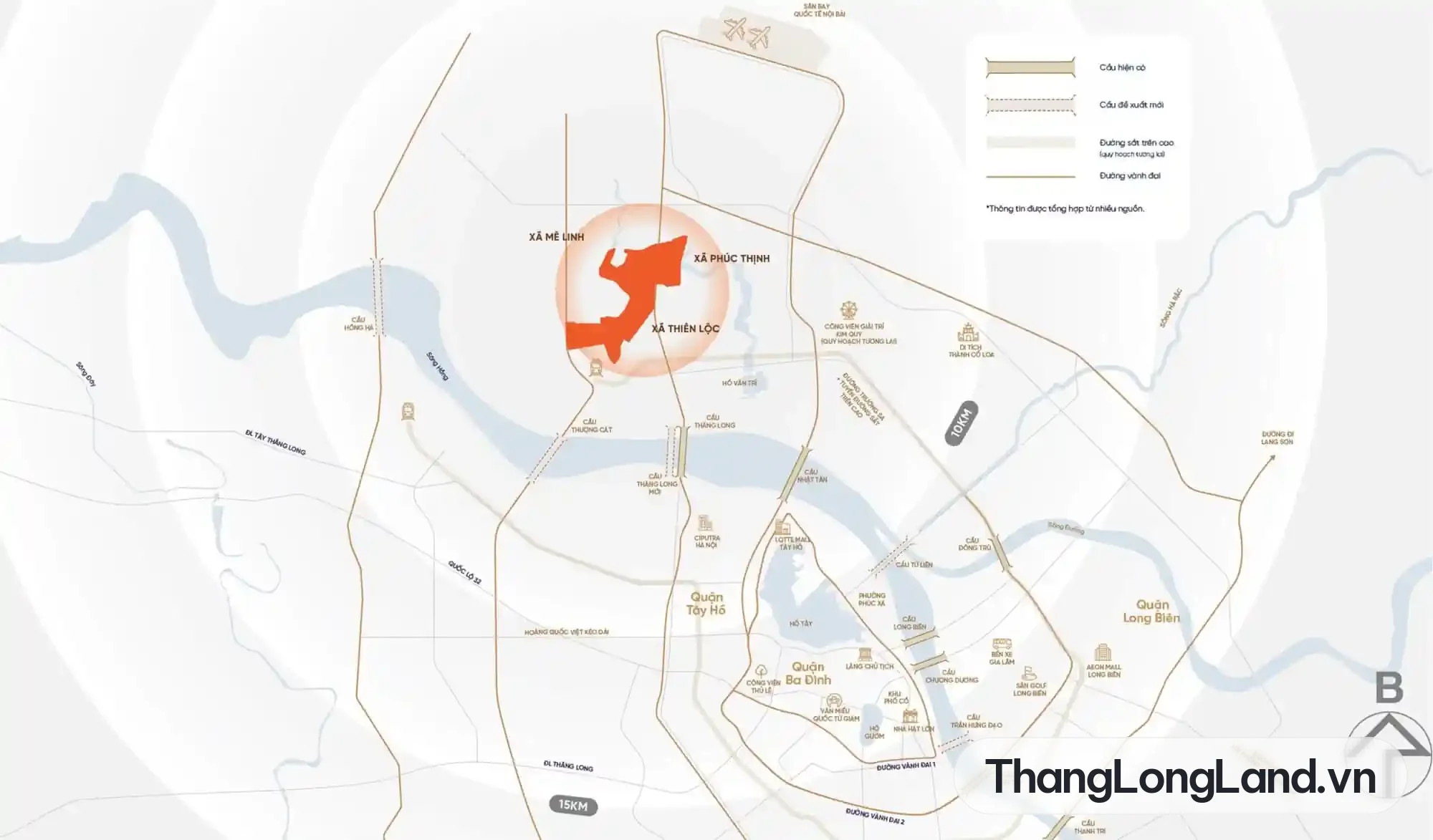 Handico Sunshine New Hanoi – Bản đồ vị trí dự án
