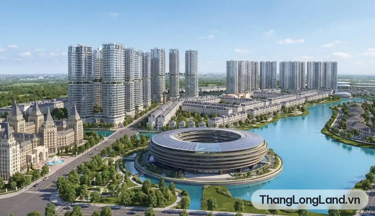 Handico Sunshine New Hanoi – Phối cảnh khu nhà ở – Ảnh bìa
