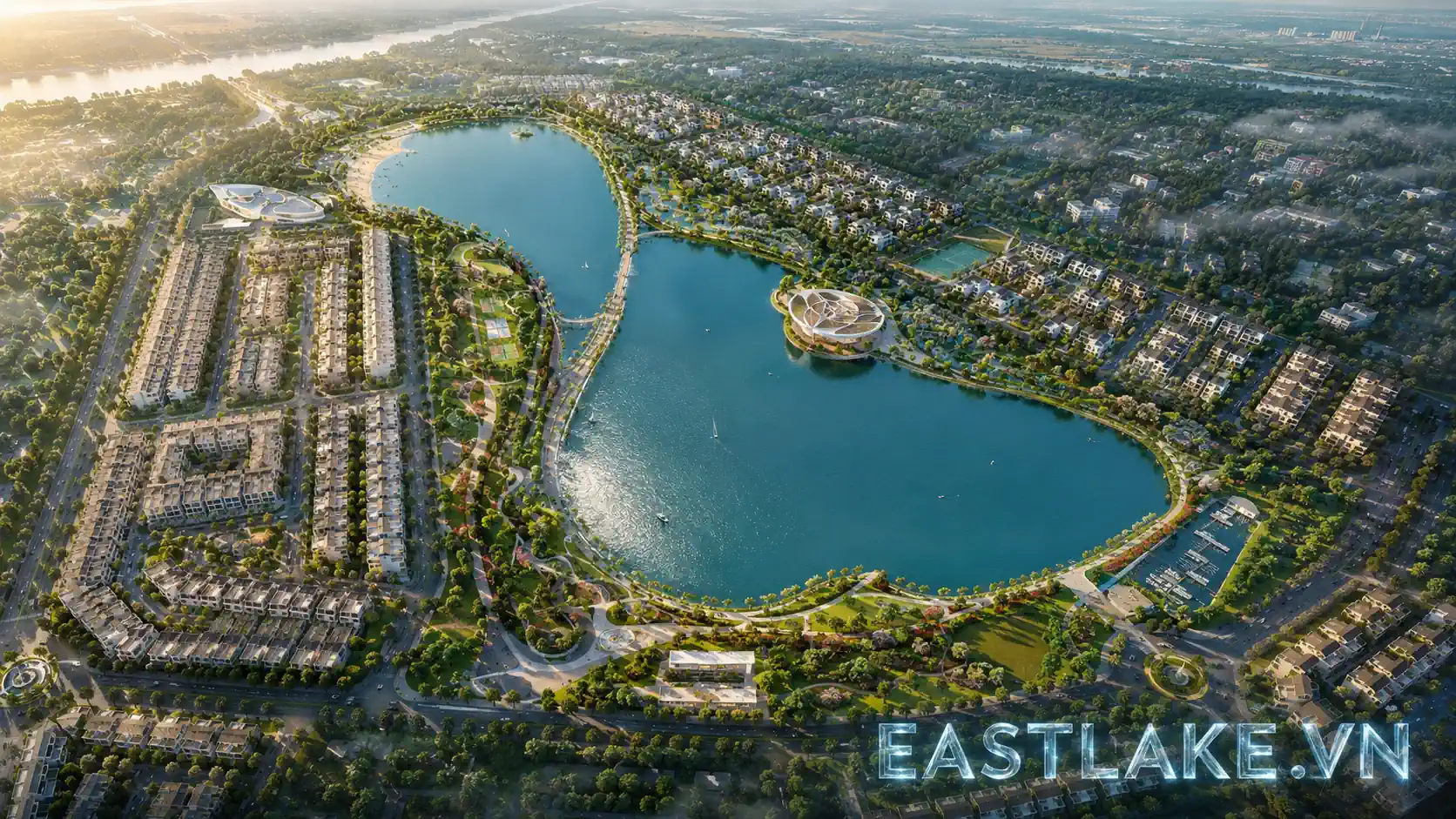 Phối cảnh dự án East Lake City - CityLand Đồng Mai